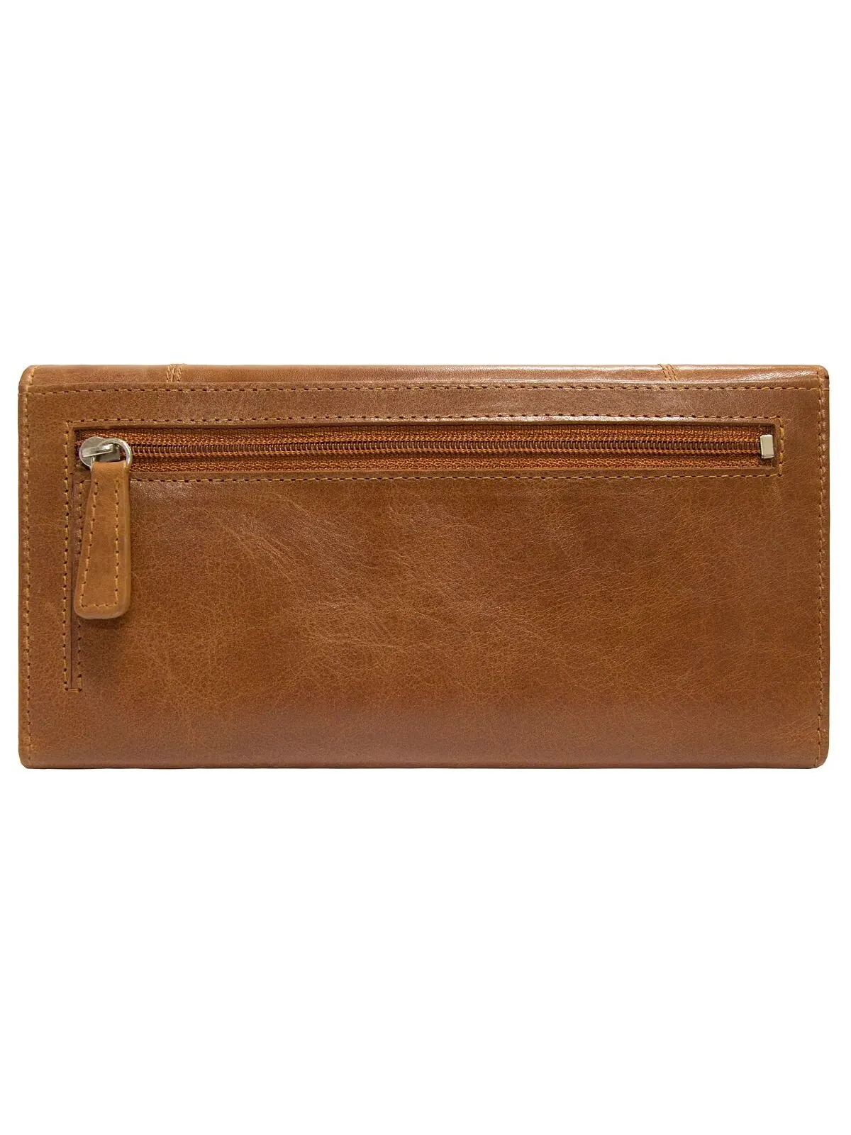 Женский кошелек тройного сложения Casablanca Collection RFID Secure Mancini — изображение 5 из 6, верблюжий