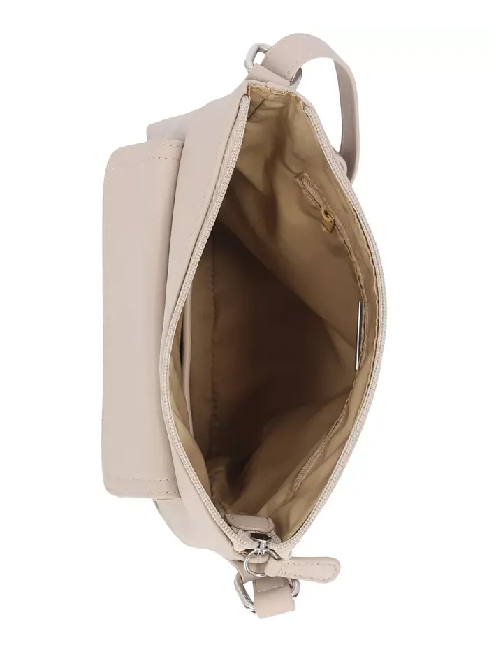 Сумка кросс-боди Venice из кожи Nappa Giani Bernini — изображение 2 из 4, бежевый