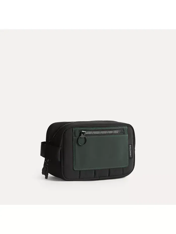 Дорожная сумка Walker 2L Waterproof Dopp Kit Tangerine BAGSMART — изображение 2 из 7, черный