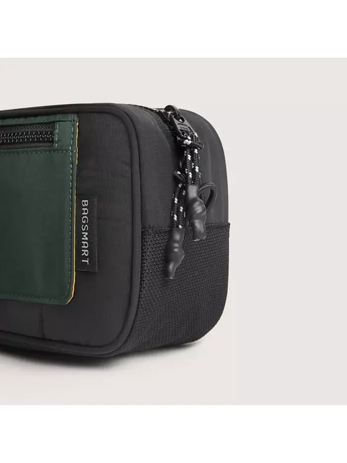 Дорожная сумка Walker 2L Waterproof Dopp Kit Tangerine BAGSMART — изображение 4 из 7, черный