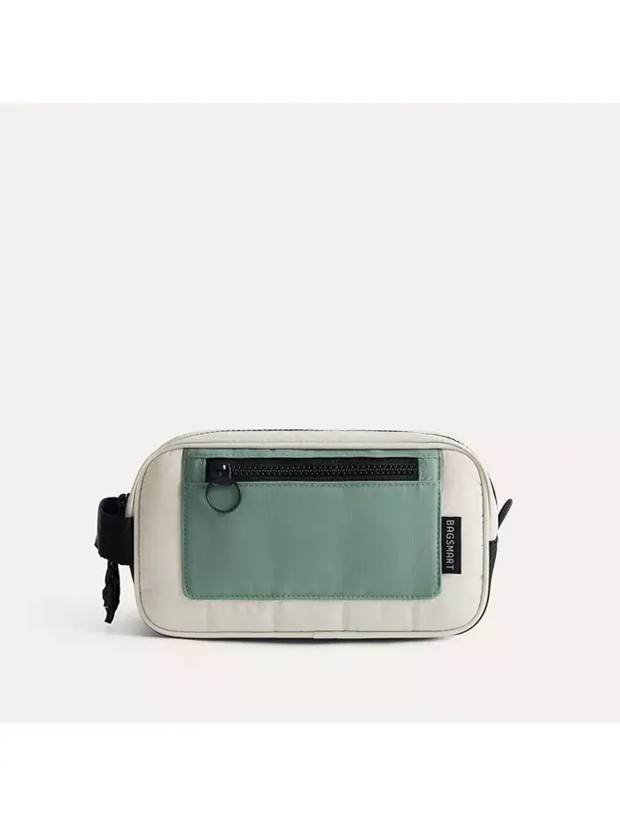 Дорожная сумка Walker 2L Waterproof Dopp Kit Tangerine BAGSMART — зеленый