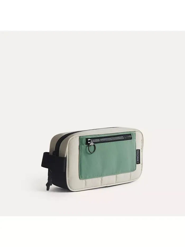 Дорожная сумка Walker 2L Waterproof Dopp Kit Tangerine BAGSMART — изображение 5 из 8, селадон