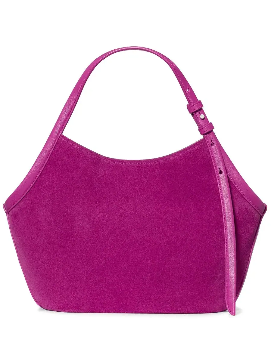 Сумка-тоут из замши Deco Small Tulip Tote kate spade new york — изображение 2 из 6, коричневый