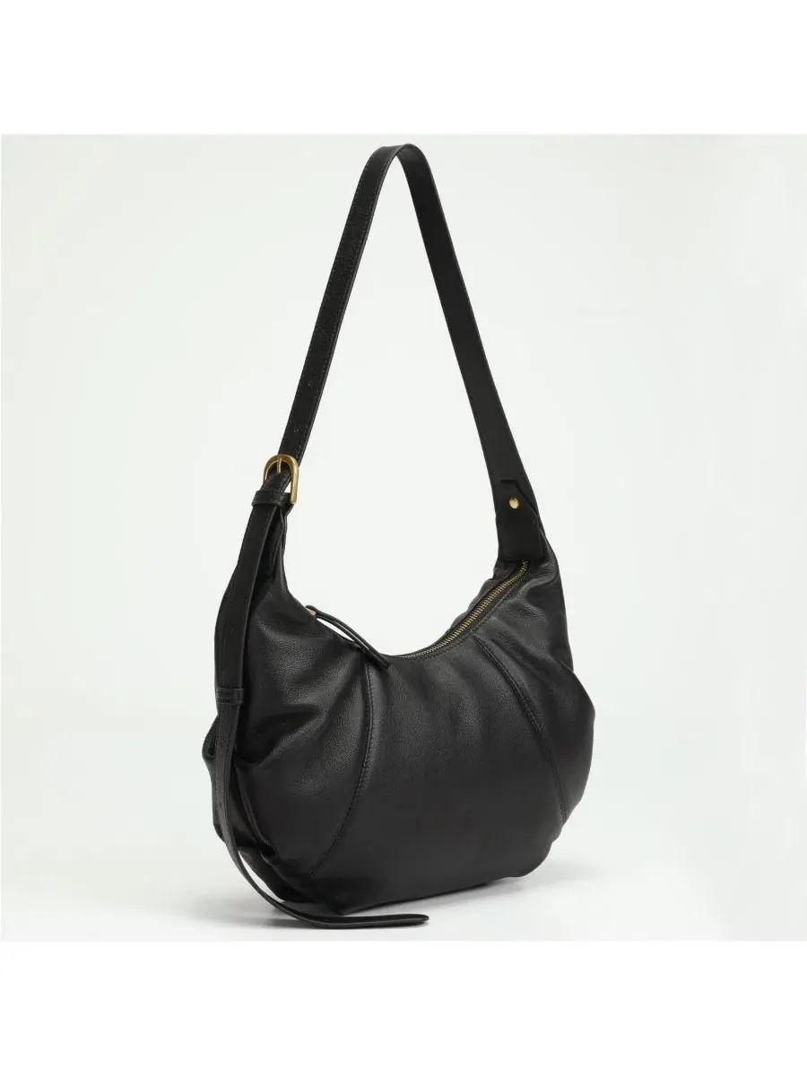 Сумка-хобо Nova Leather Crescent среднего размера, наплечная, в форме полумесяца Susu — 6