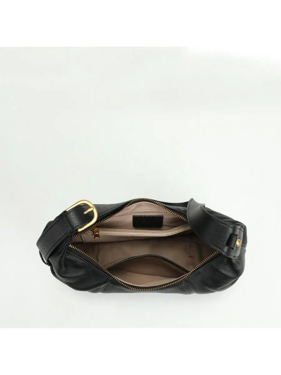 Сумка-хобо Nova Leather Crescent среднего размера, наплечная, в форме полумесяца Susu — 8