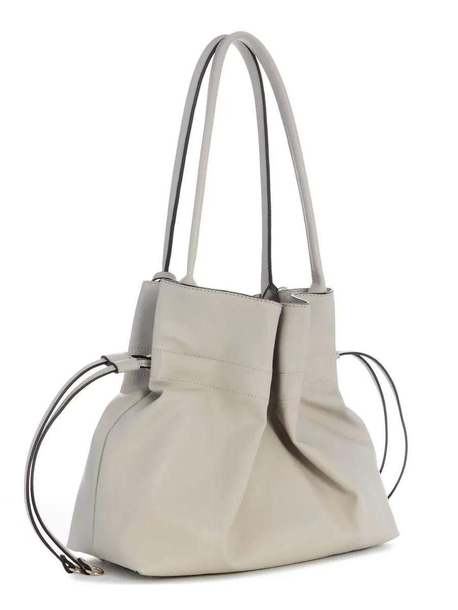 Сумка-шопер средняя Karima Medium Drawstring Tote GUESS — изображение 2 из 4, кость