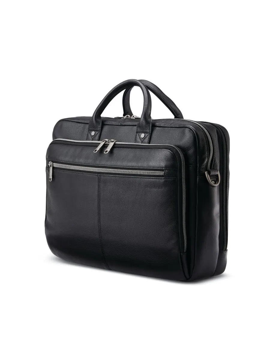 Классический кожаный футляр с верхней загрузкой Samsonite