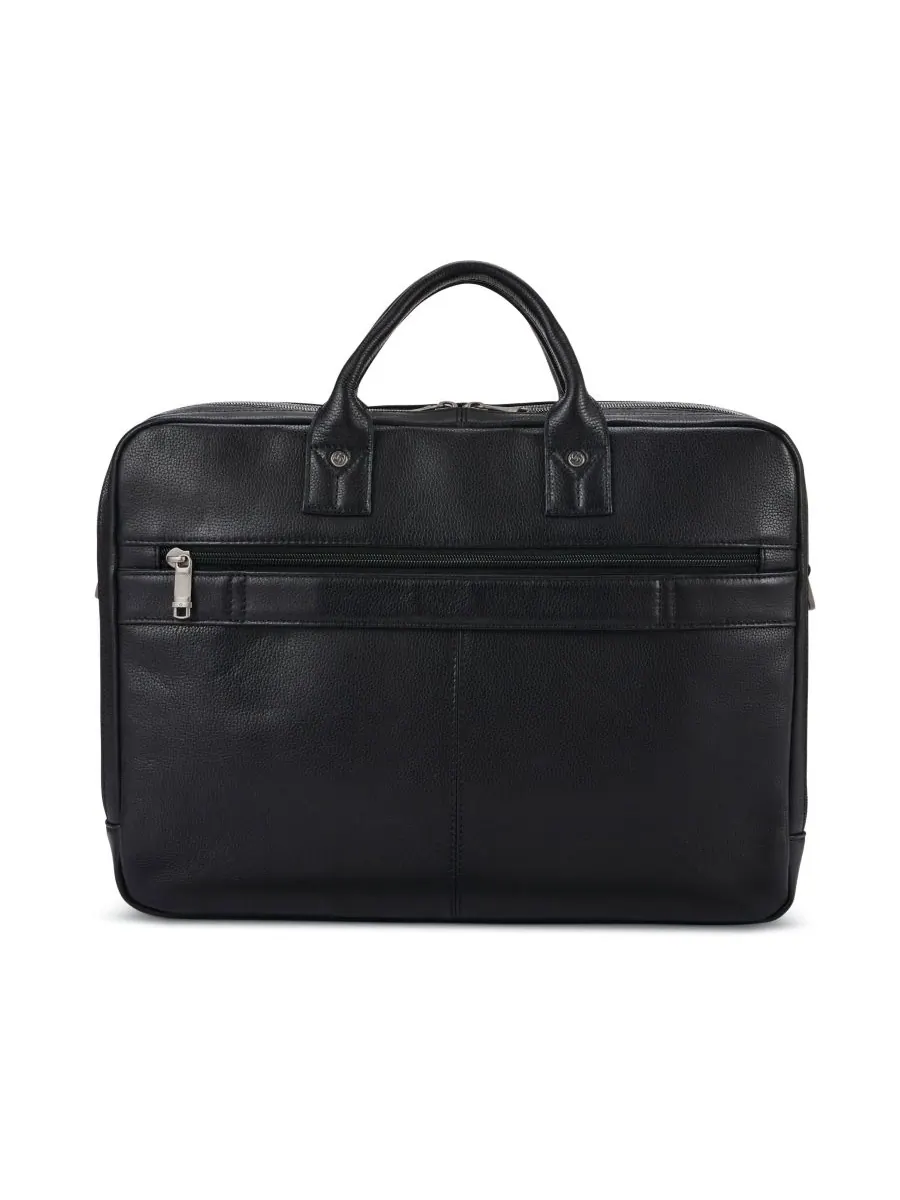 Классический кожаный футляр с верхней загрузкой Samsonite — изображение 3 из 6, черный