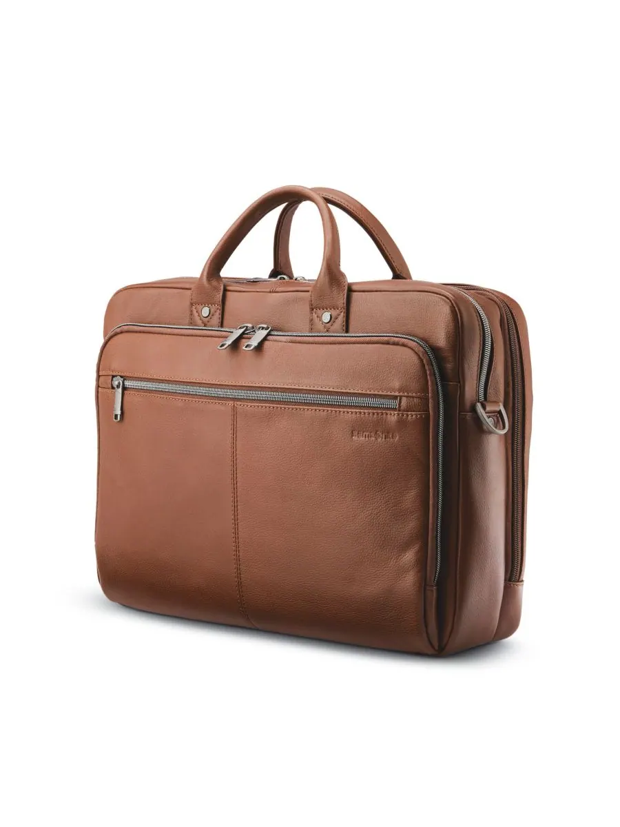 Классический кожаный футляр с верхней загрузкой Samsonite