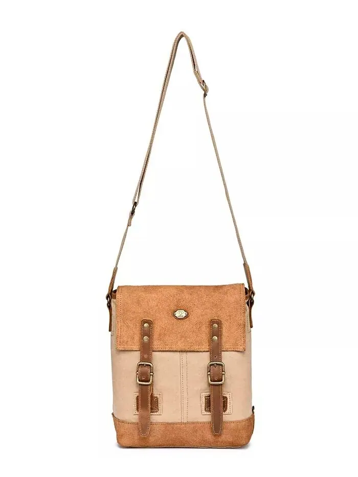 Сумка через плечо Valley Oak Canvas TSD BRAND — изображение 7 из 10, хаки