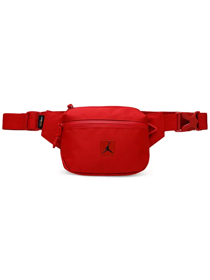 Мужская кросс-боди сумка с логотипом из ткани Cordura Jordan — красный