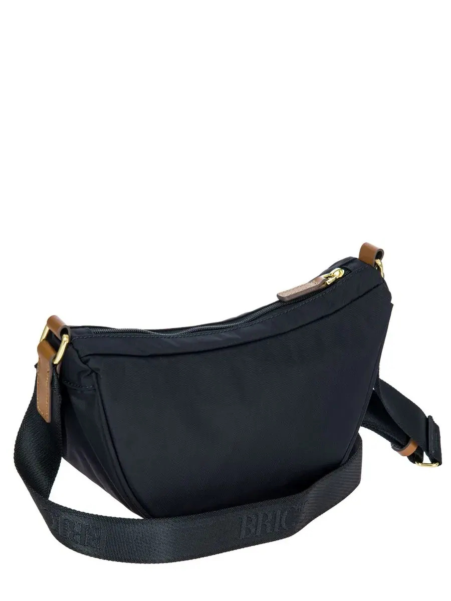 Сумка-полумесяц мини X-Travel 11" Halfmoon Bag Bric's — изображение 3 из 5, темно-синий