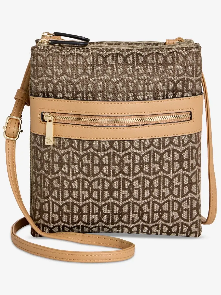 Сумка-кроссбоди Dasher Triple-Zip Giani Bernini