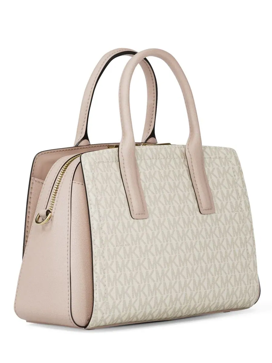 Сумка Michael Kors Laila Small Signature Logo — изображение 3 из 6, розовый