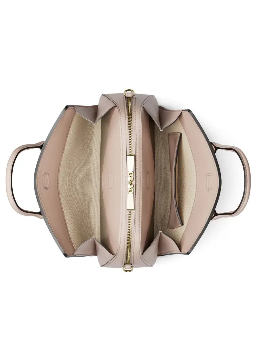 Сумка Michael Kors Laila Small Signature Logo — изображение 4 из 6, розовый