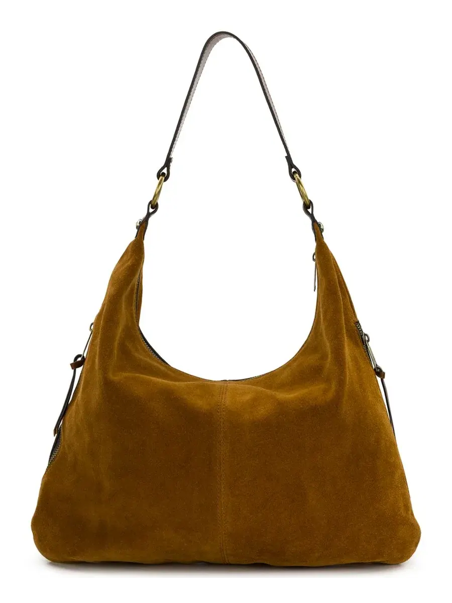 Хобо-сумка Esther Large Suede Patricia Nash — изображение 2 из 5, коричневый