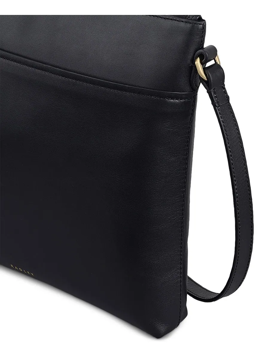 Карманы Маленькая кожаная сумка через плечо на молнии Radley London — 3