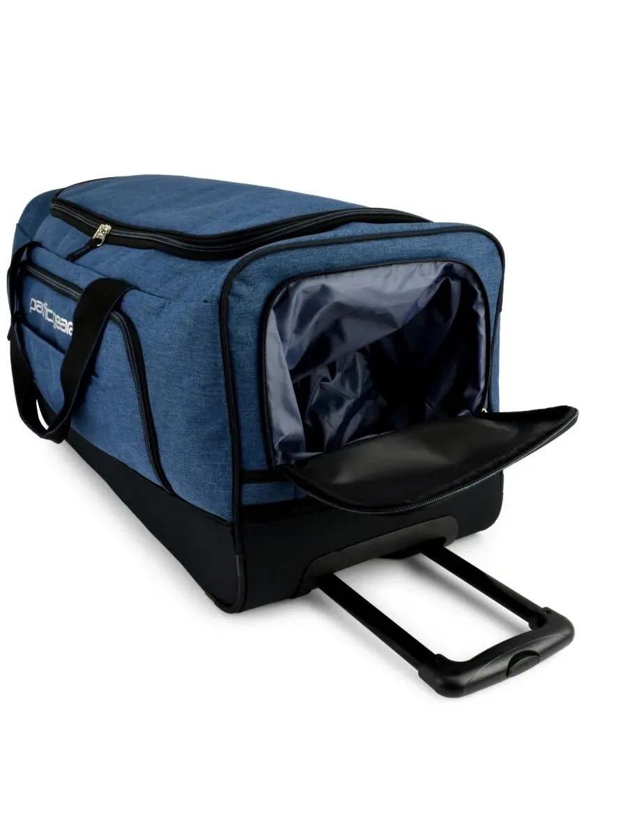Дорожная сумка на колесиках Keystone Rolling Duffel Bag Traveler's Choice — изображение 7 из 12, темно-синий