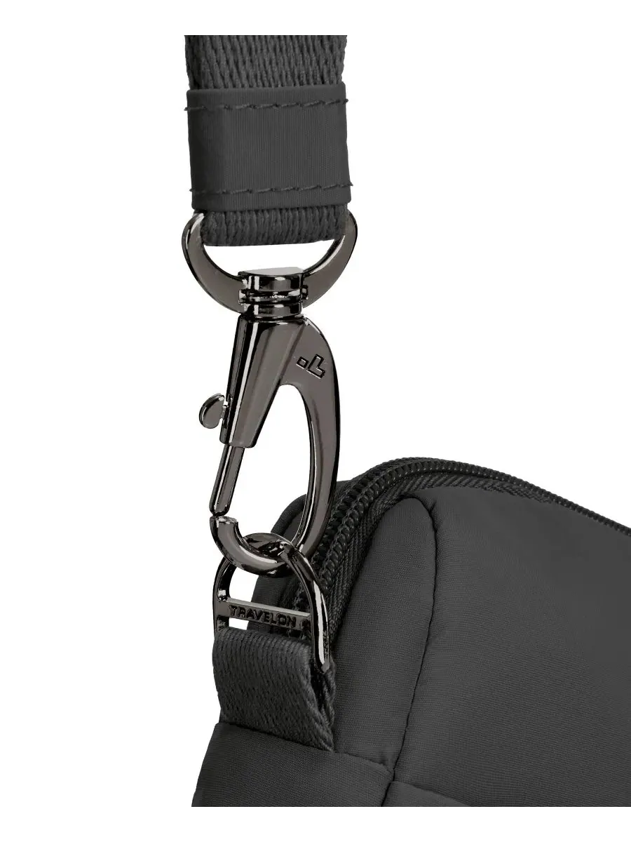 Противоугонная сумка Roam East/West Crossbody Travelon — изображение 9 из 11, черный