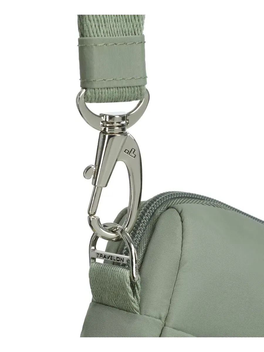 Противоугонная сумка Roam East/West Crossbody Travelon, моховый — 6