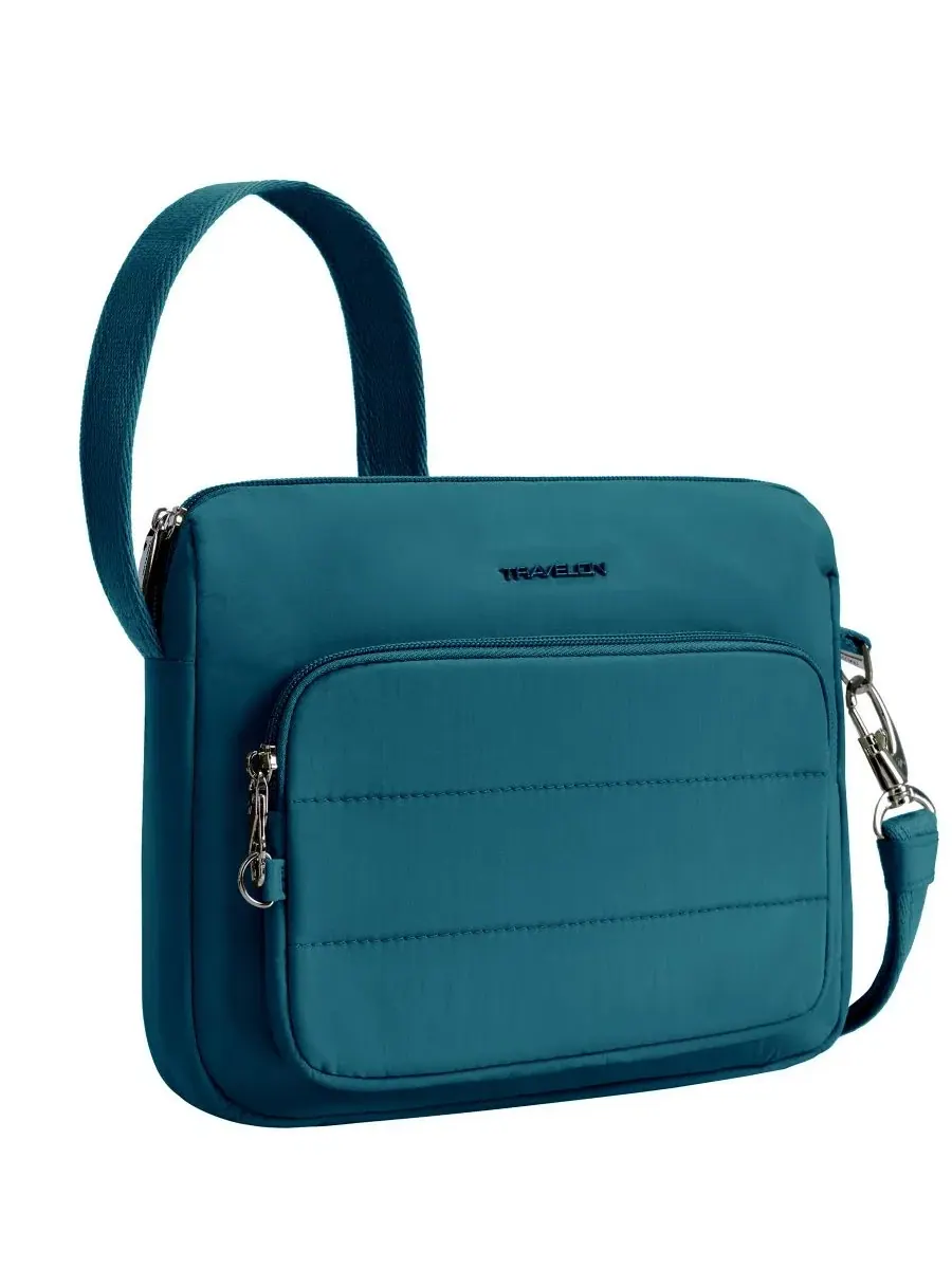Противоугонная сумка Roam East/West Crossbody Travelon — изображение 3 из 11, синий