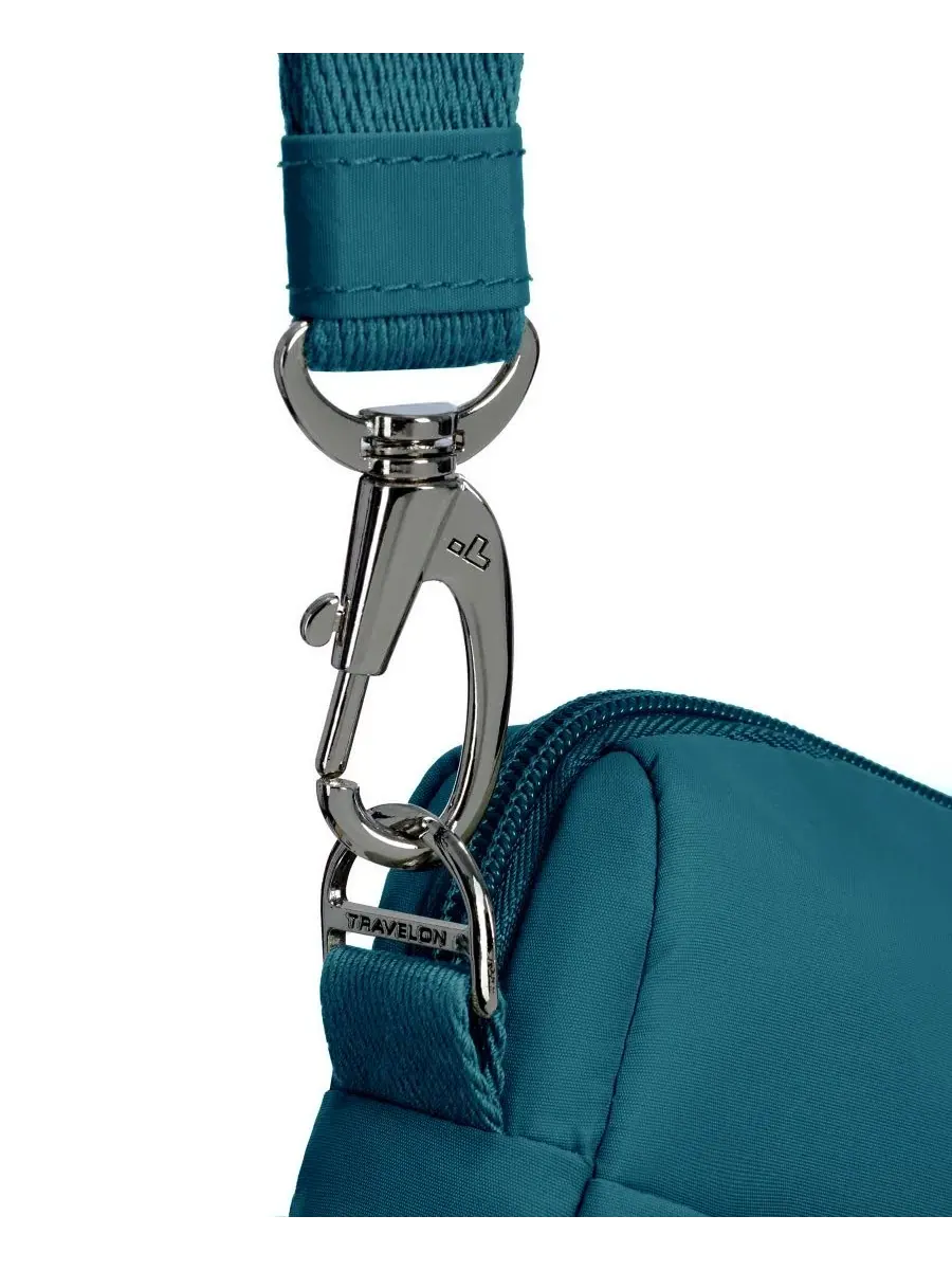Противоугонная сумка Roam East/West Crossbody Travelon — изображение 7 из 11, синий