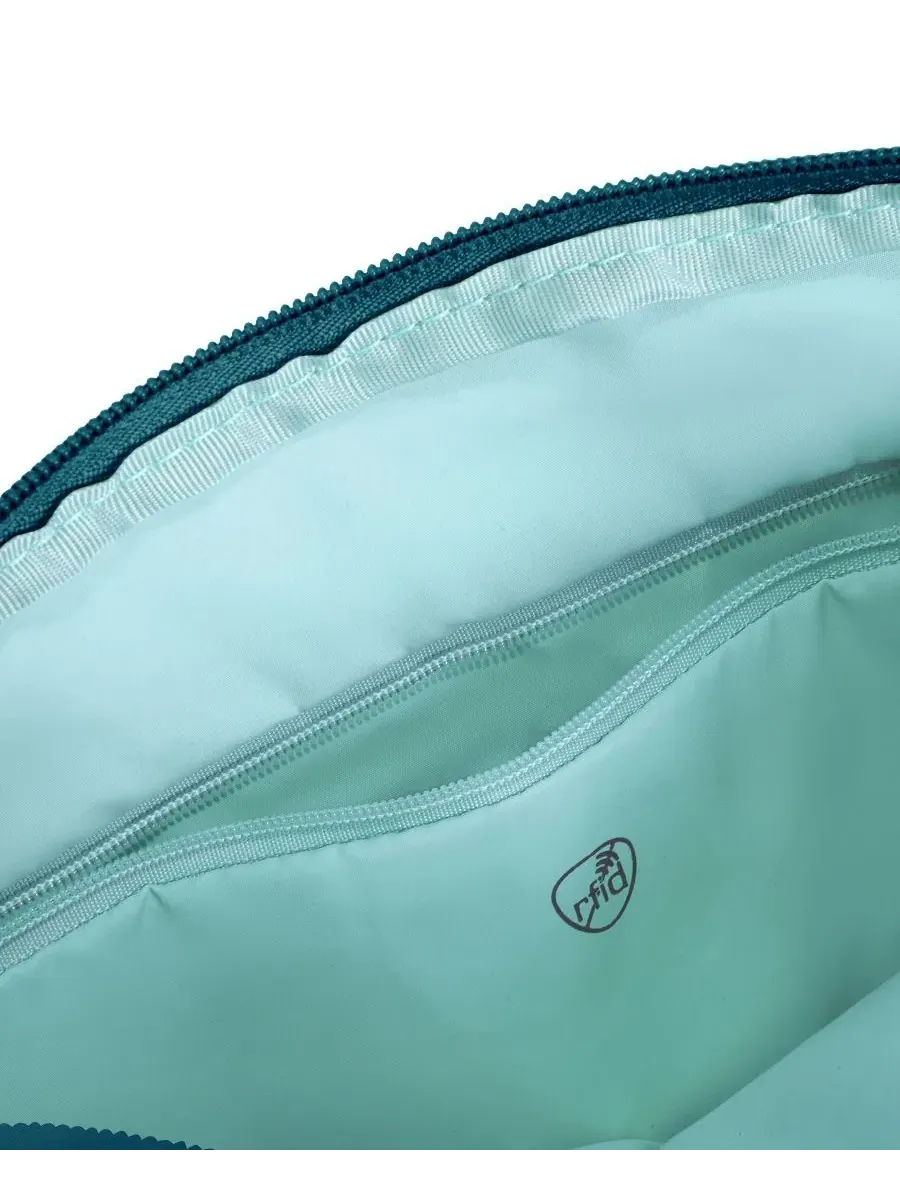 Противоугонная сумка Roam East/West Crossbody Travelon — изображение 9 из 11, синий