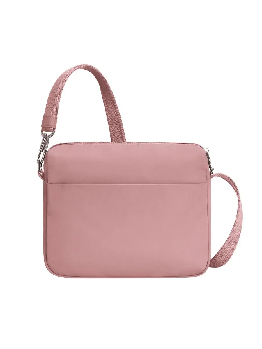 Противоугонная сумка Roam East/West Crossbody Travelon — изображение 8 из 11, розовый