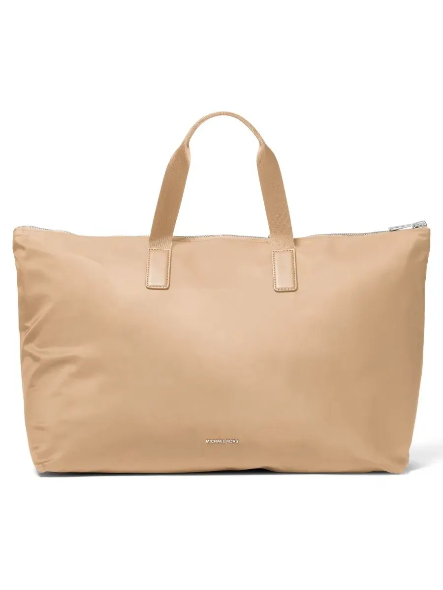 Сумка женская шоппер 100% полиэстер Michael Kors Tanner Large Reversible Packable Tote, ореховый — изображение 2 из 4