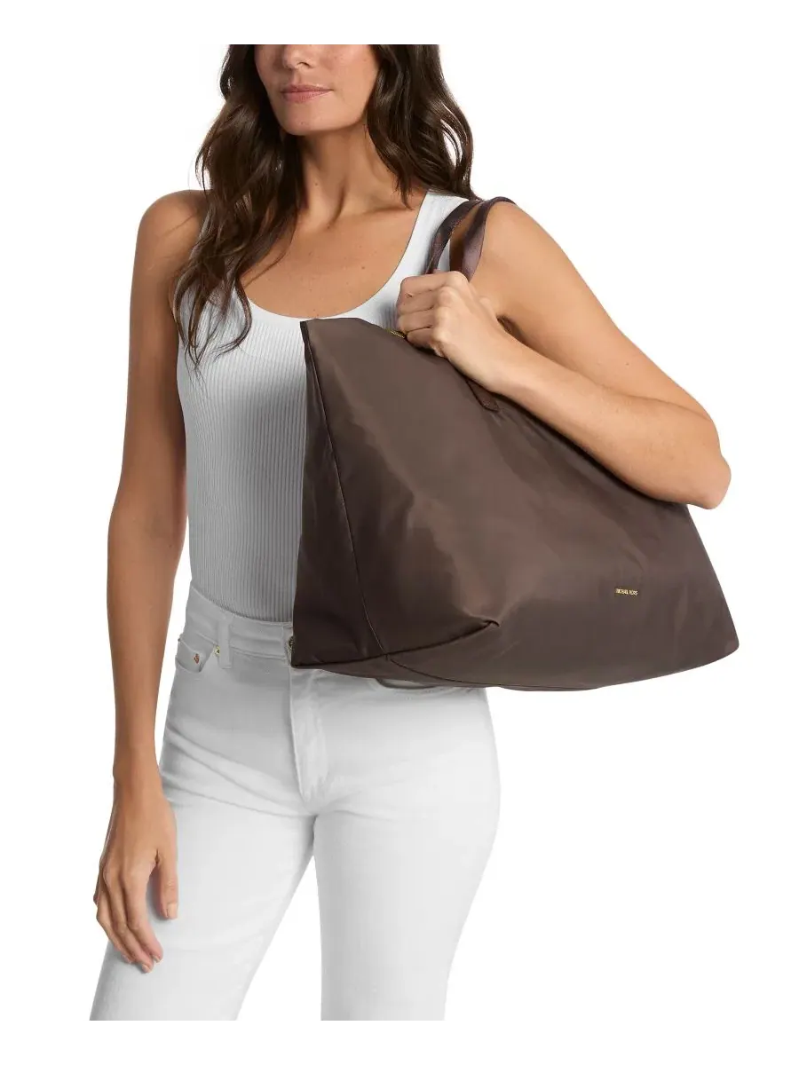Сумка женская большая шоппер корпус - 100% полиэстер Michael Kors Tanner Reversible Packable Tote — изображение 2 из 3