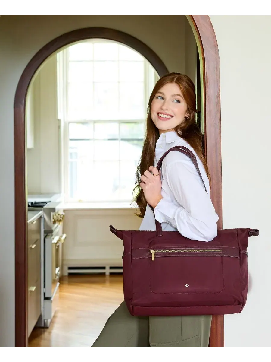 Сумка-шопер Mobile Solution Tote Samsonite — изображение 13 из 14, фиолетовый