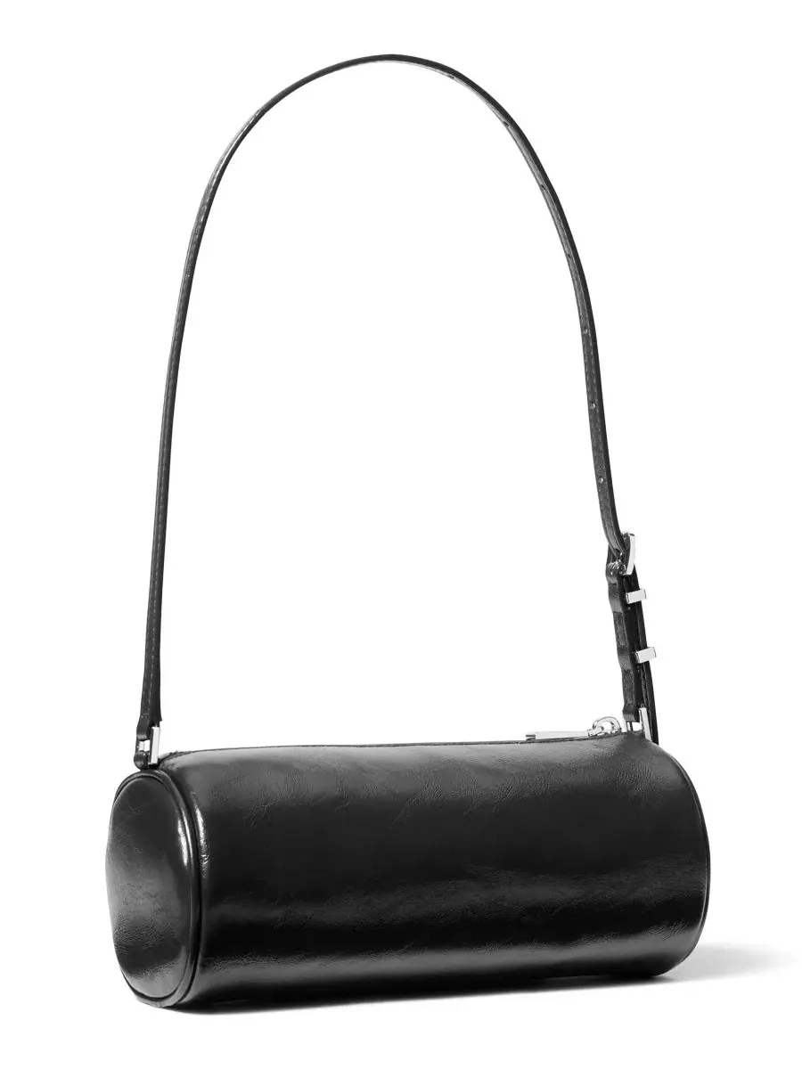 Сумка малая Michael Kors Izzy Barrel Pouchette — изображение 3 из 4, черный
