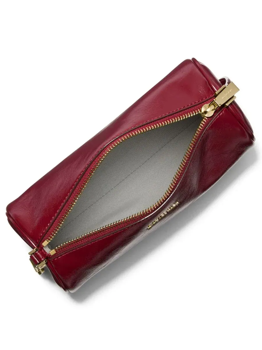 Сумка малая Michael Kors Izzy Barrel Pouchette — изображение 4 из 4, глубокий красный