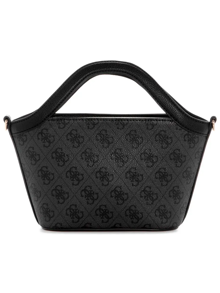 Сумка-тоут GUESS Lindsey Small Top Handle — изображение 2 из 4, черный