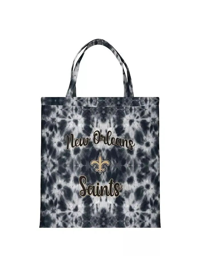 Женская большая сумка New Orleans Saints с надписью New Orleans Saints Foco — черный