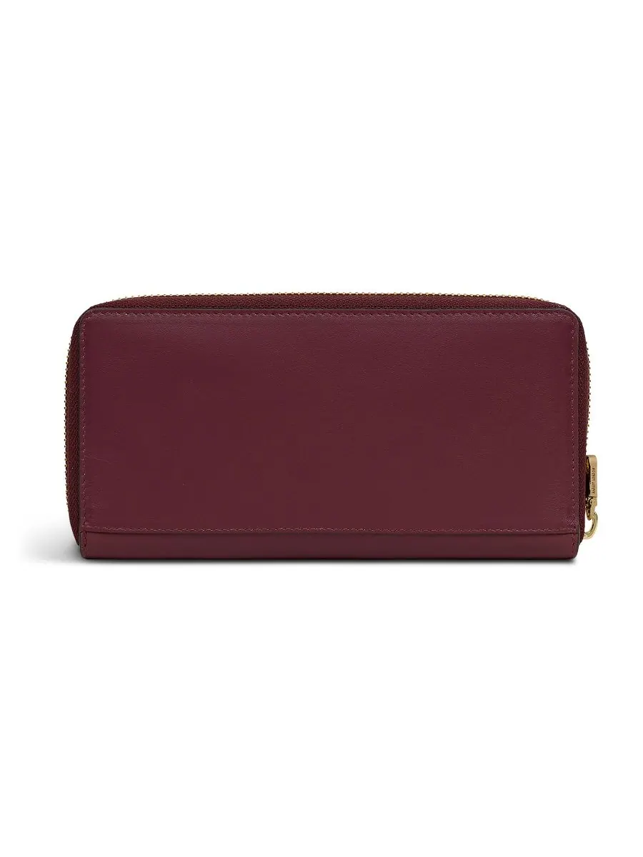 Большой кошелек Hadley Lane на молнии Radley London — изображение 2 из 3, вишня