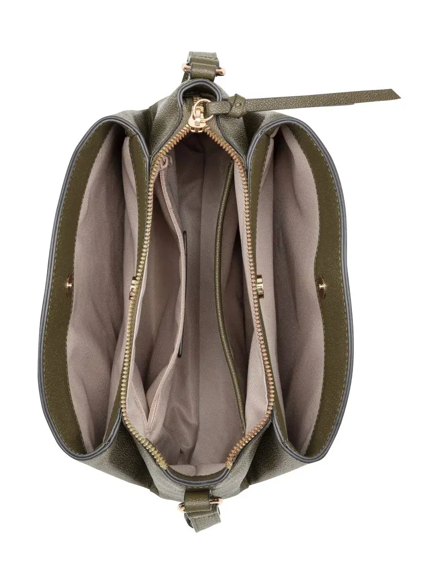 Небольшая кроссбоди-сумка Luela Small Crossbody Handbag Nine West — изображение 4 из 5, оливковый