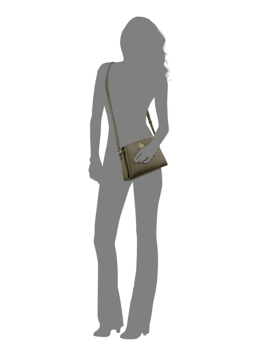 Небольшая кроссбоди-сумка Luela Small Crossbody Handbag Nine West — изображение 5 из 5, оливковый