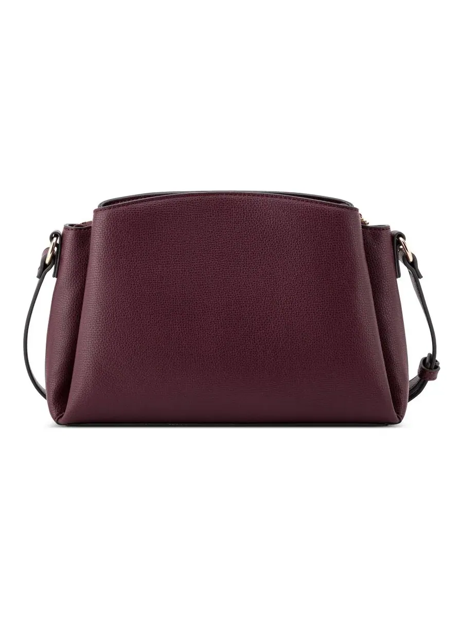 Небольшая кросс-боди сумка с тройным отделением, модель Luela Small Crossbody Handbag Nine West — изображение 2 из 4
