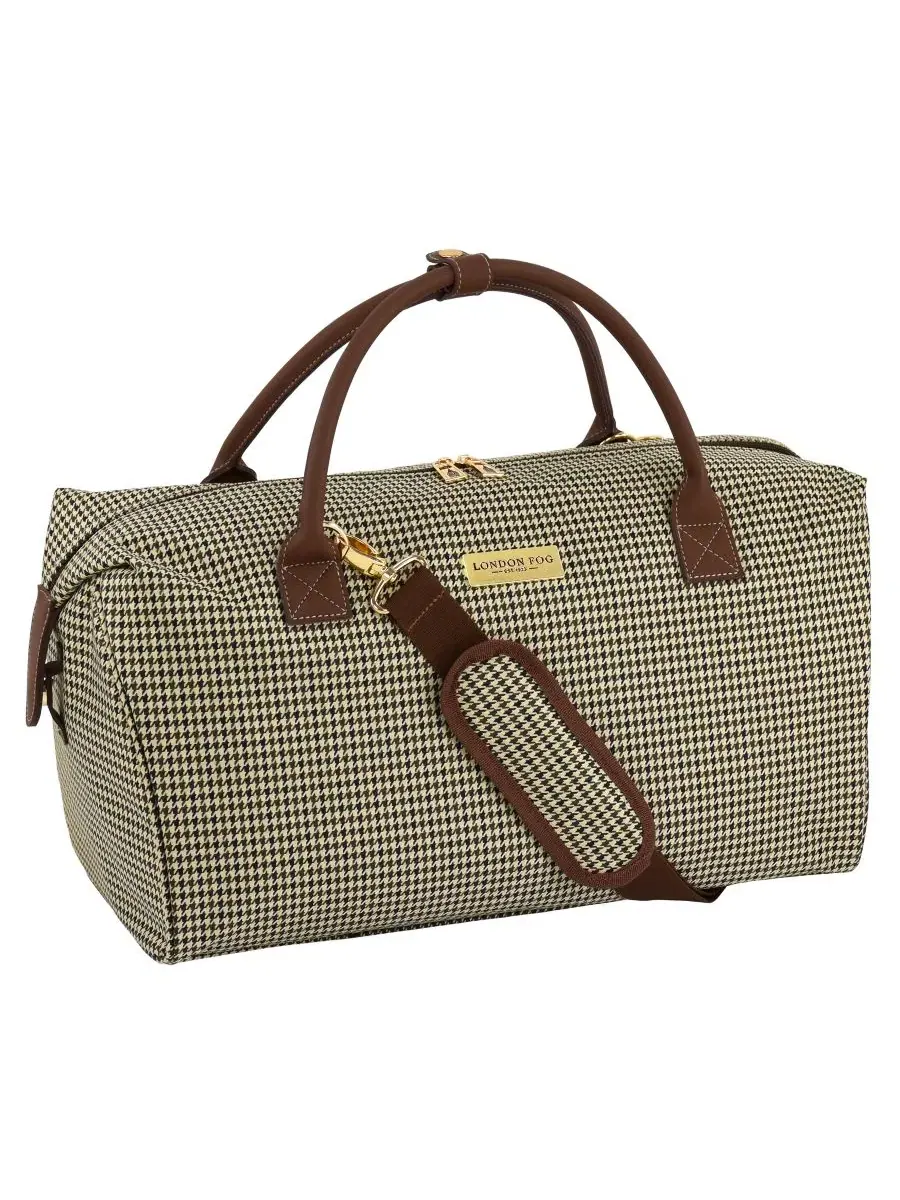 Дорожная сумка 51 см с принтом Cambridge 20" Duffel London Fog — зеленый
