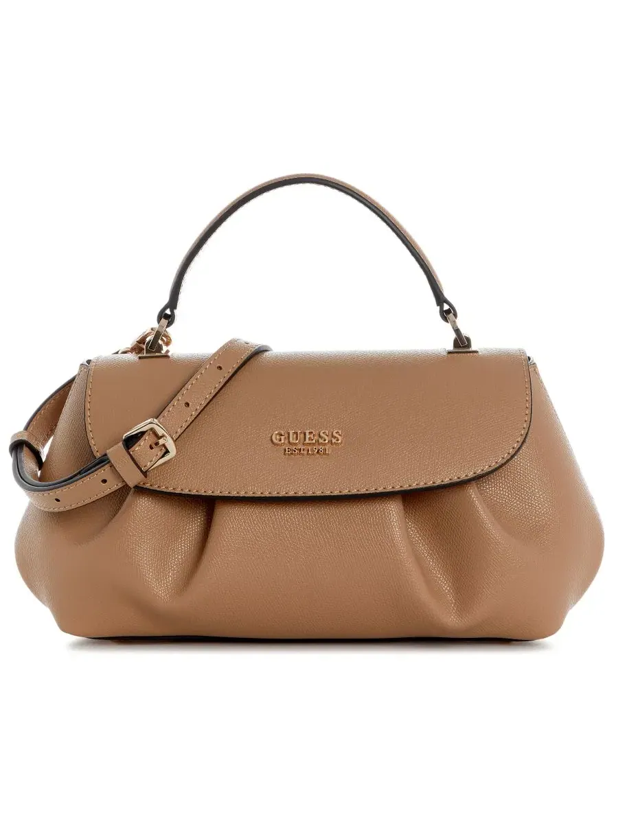 Сумка через плечо Amorette Top Handle Medium Flap Satchel GUESS