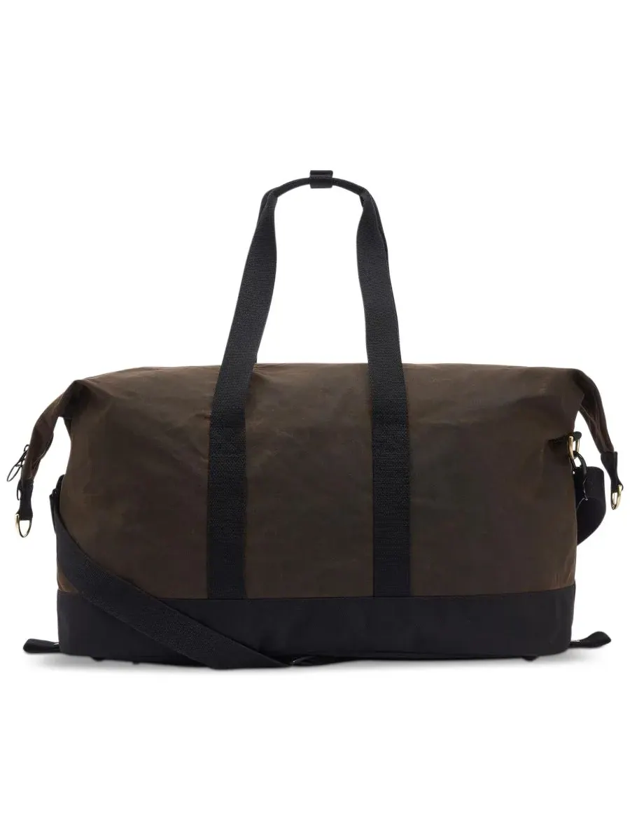 Мужская дорожная сумка Field Wax Barbour, оливковый/blac — 2