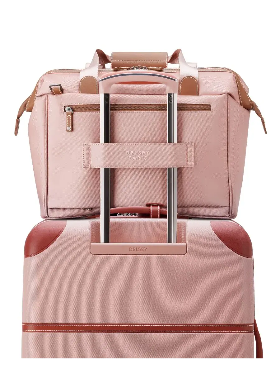 Дорожная сумка-дафл Chatelet Air 2.0 16" Duffle Delsey Paris — изображение 8 из 11, пудровый розовый