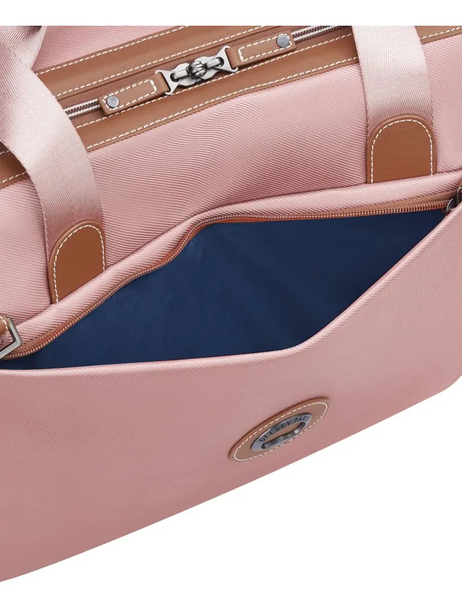 Дорожная сумка-дафл Chatelet Air 2.0 16" Duffle Delsey Paris — изображение 9 из 11, пудровый розовый