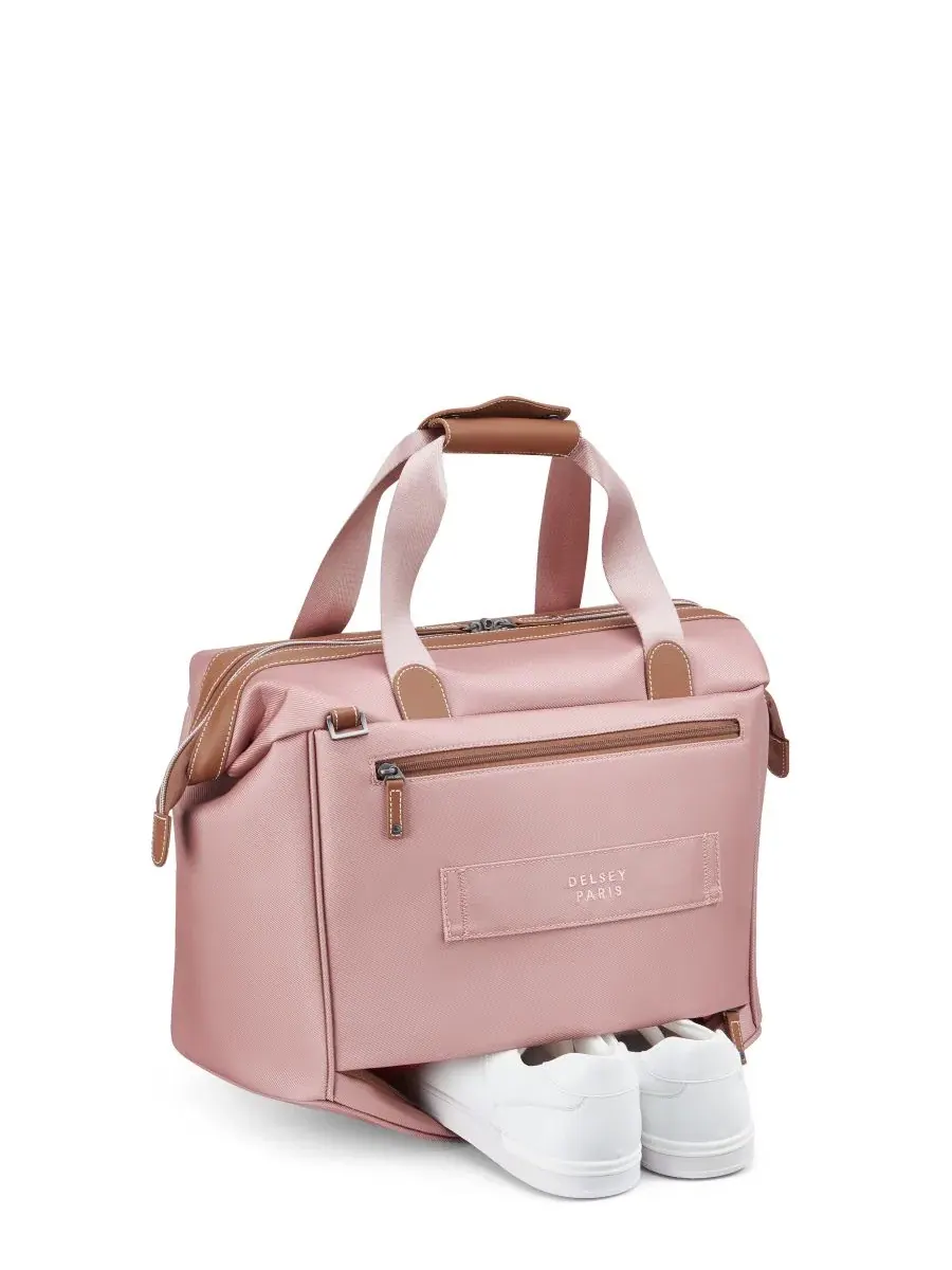 Дорожная сумка-дафл Chatelet Air 2.0 16" Duffle Delsey Paris — изображение 10 из 11, пудровый розовый