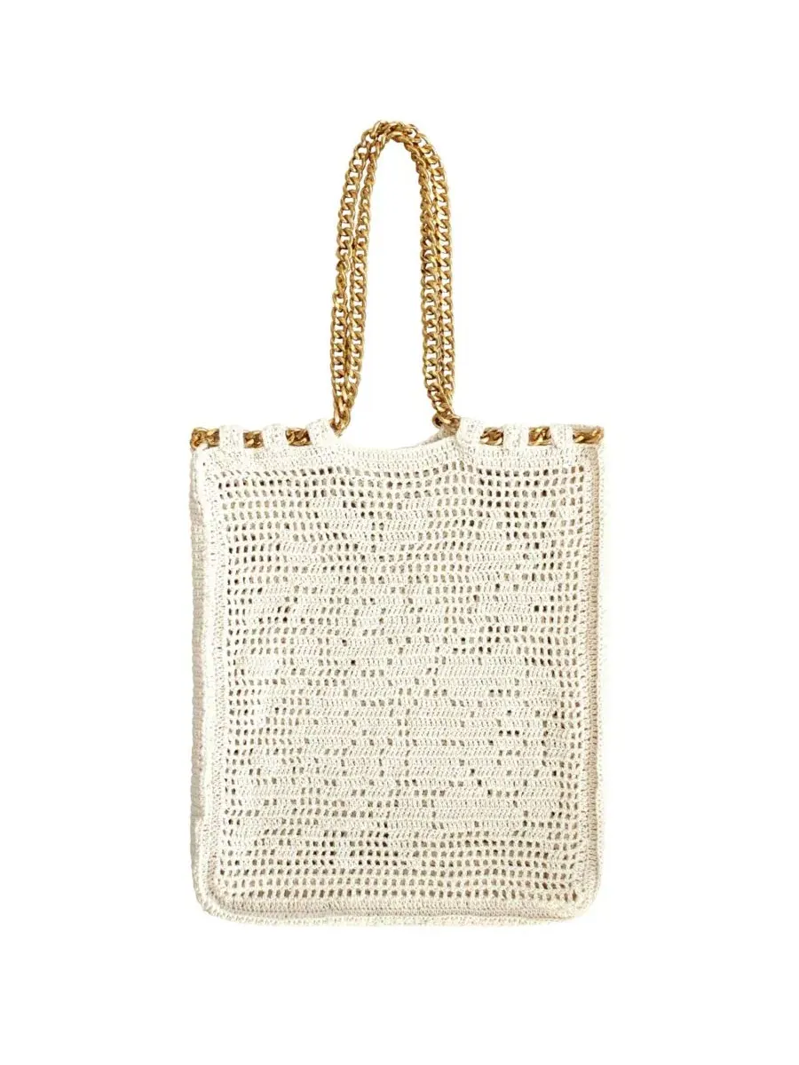 Женская сумка The Oma Crochet Bag Brunna.co — белый