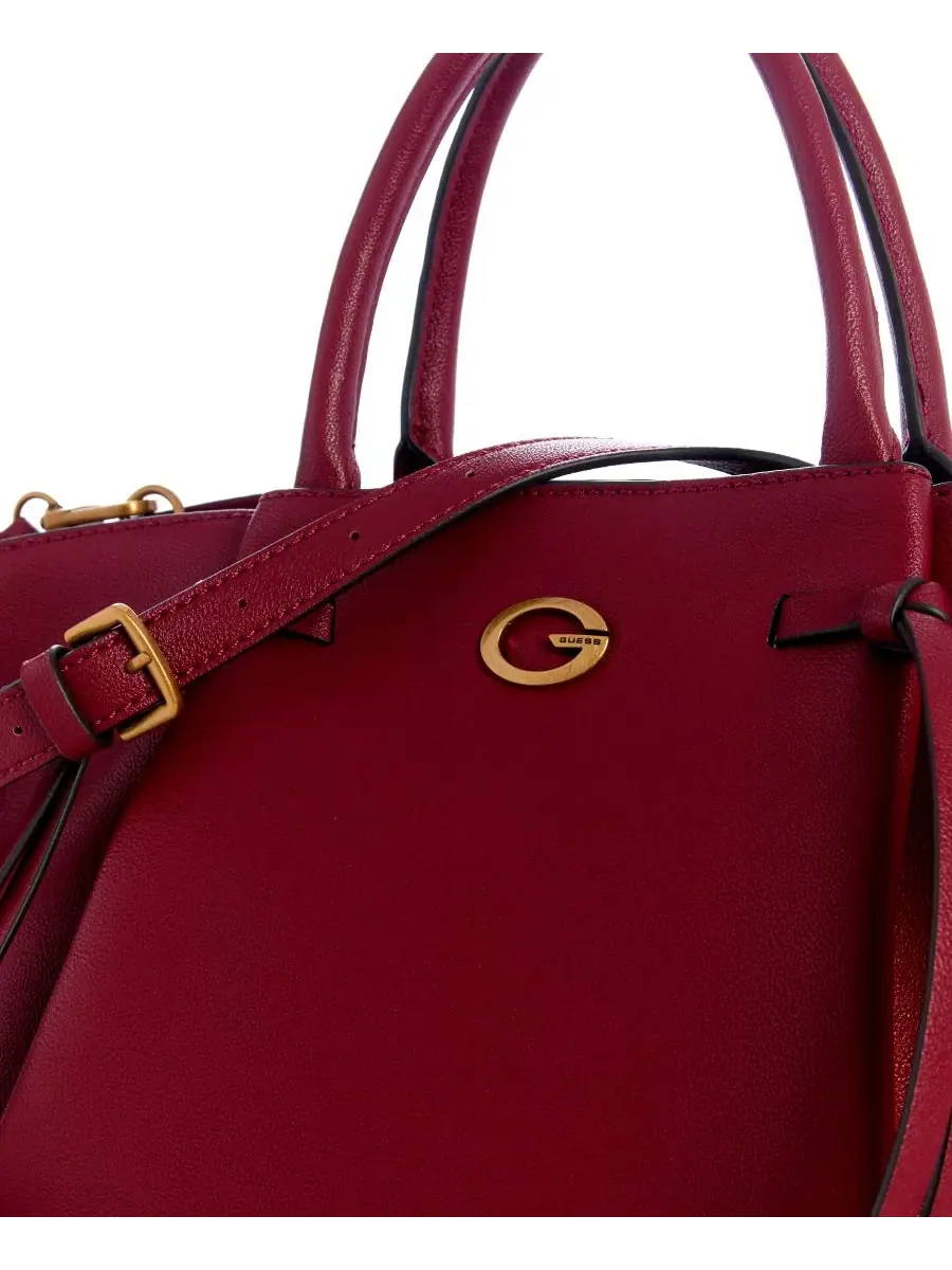 Сумка-шоппер GUESS Allegra Girlfriend Extra-Large — изображение 4 из 5, красный