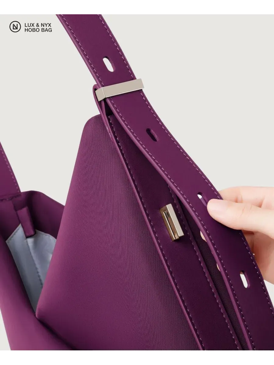Сумка-хобо трансформируемая Origami Convertible Hobo Bag Lux & Nyx — изображение 6 из 10, красный