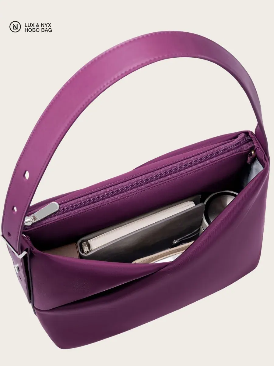 Сумка-хобо трансформируемая Origami Convertible Hobo Bag Lux & Nyx — изображение 9 из 10, красный