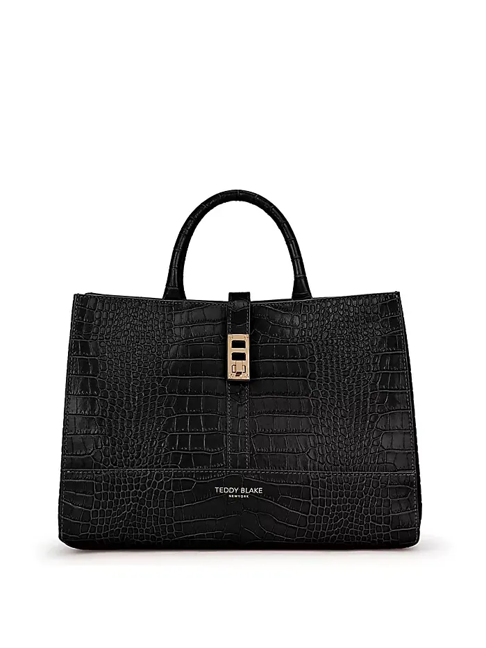 Сумка Lola Croco 12" Teddy Blake — черный